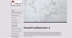 Desktop Screenshot of malermeister-baeumer.de